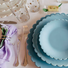Aparelho De Jantar Izabel Azul - 12 Peças